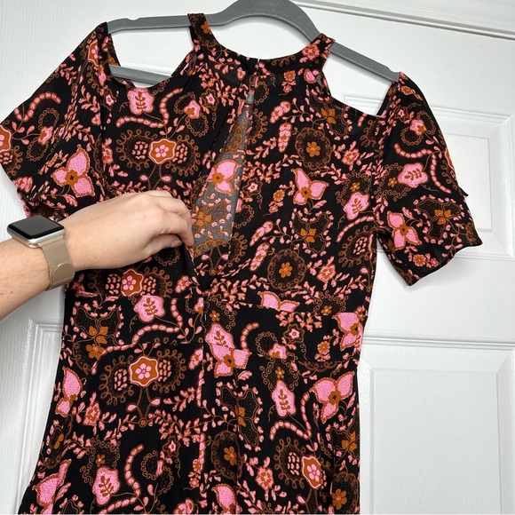 A.L.C Emile 100% silk floral dress 4 - Picture 12 of 16
